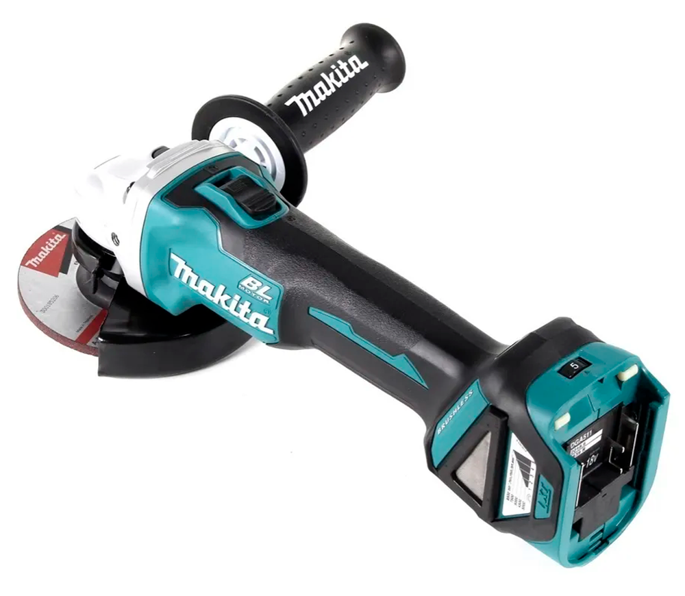 Polizor unghiular cu acumulator MAKITA DGA511RTE 125mm 18V 5Ah-2