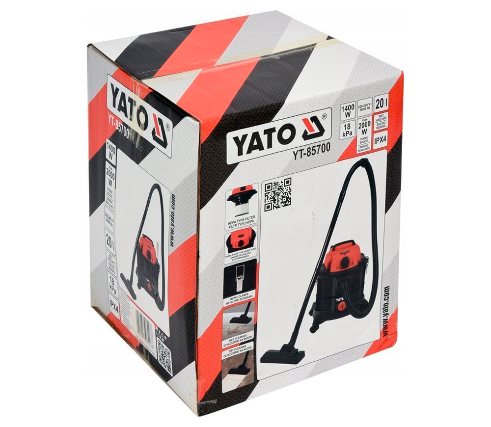Aspirator industrial YATO YT85700 1400w 180mbar 20L-5
