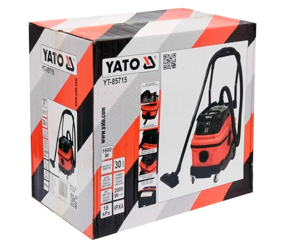 Aspirator industrial YATO YT85715 1600w 180mbar 30L-4