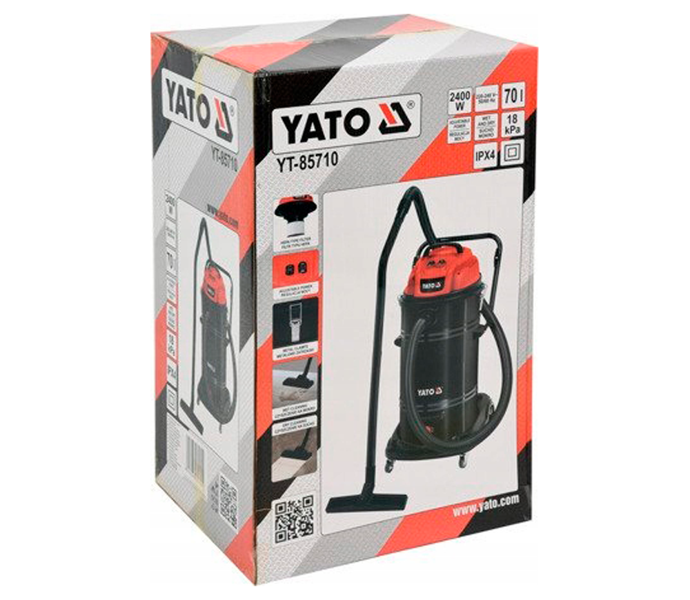 Aspirator industrial YATO YT85710 2400w 180mbar 70L-4