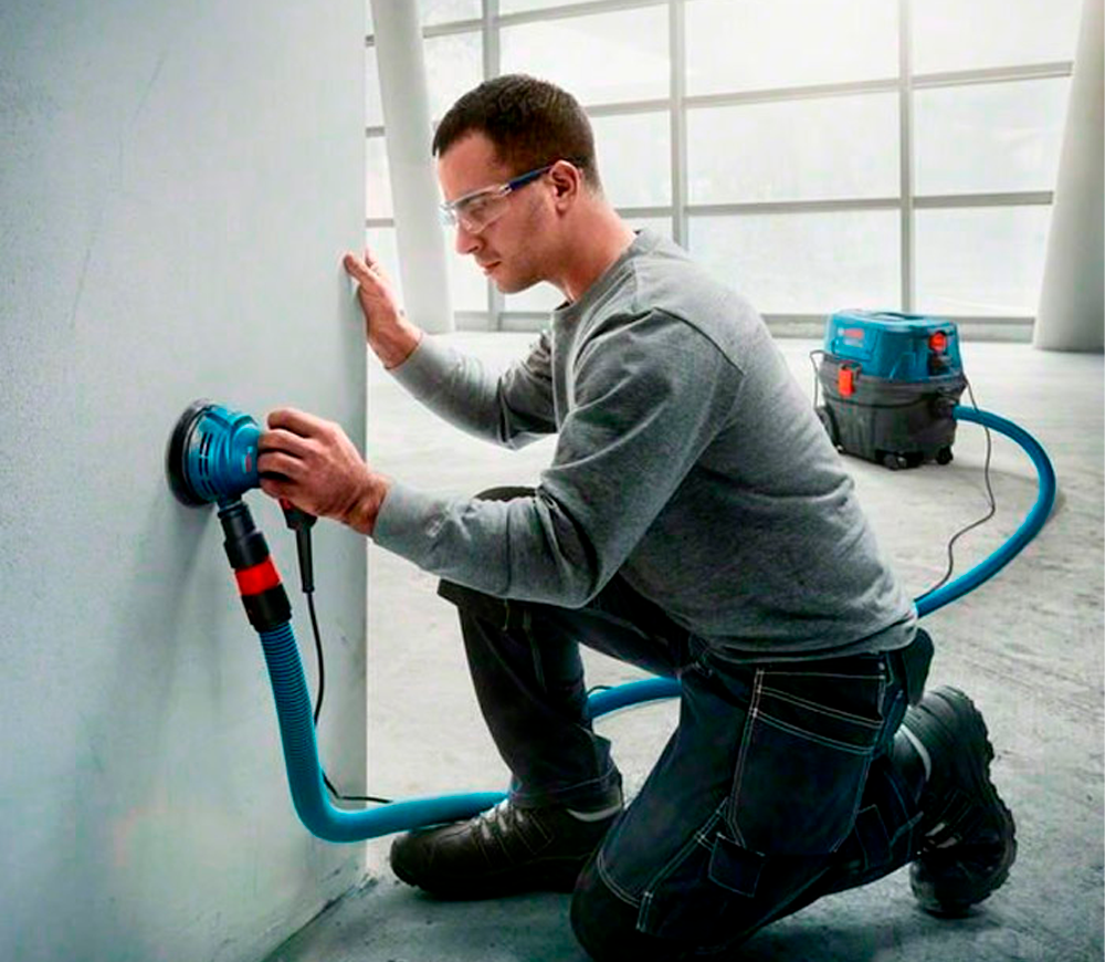 Mașină de șlefuit excentrică BOSCH GEX 125 290w 125mm-3
