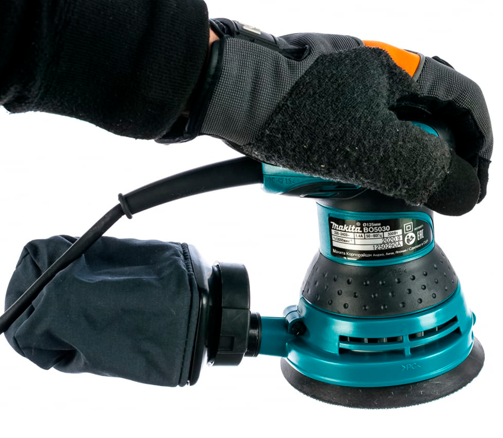 Шлифмашина эксцентриковая MAKITA BO5030 300вт 125мм-2