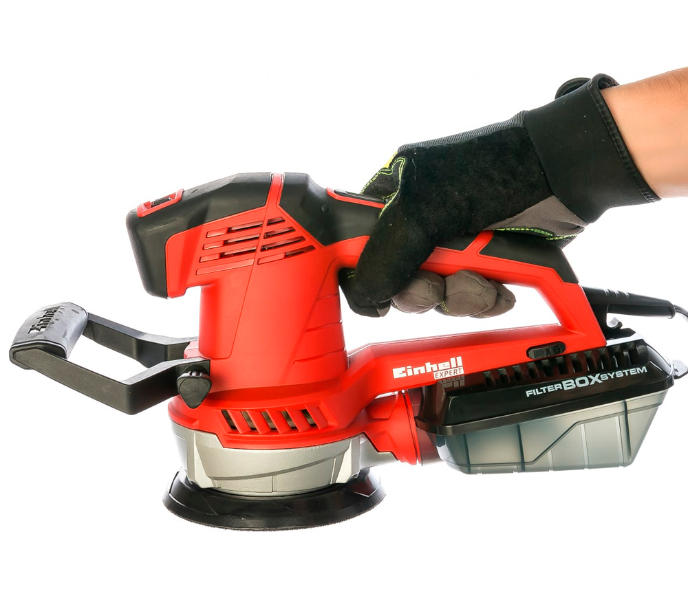 Mașină de șlefuit excentrică EINHELL TE-RS 40E 400w 125mm-4