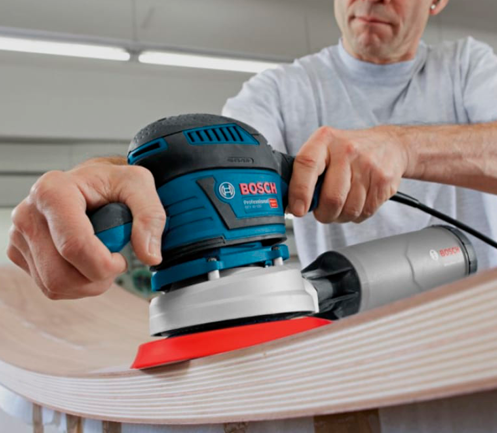 Mașină de șlefuit excentrică BOSCH GEX 40-150 400w 150mm-2