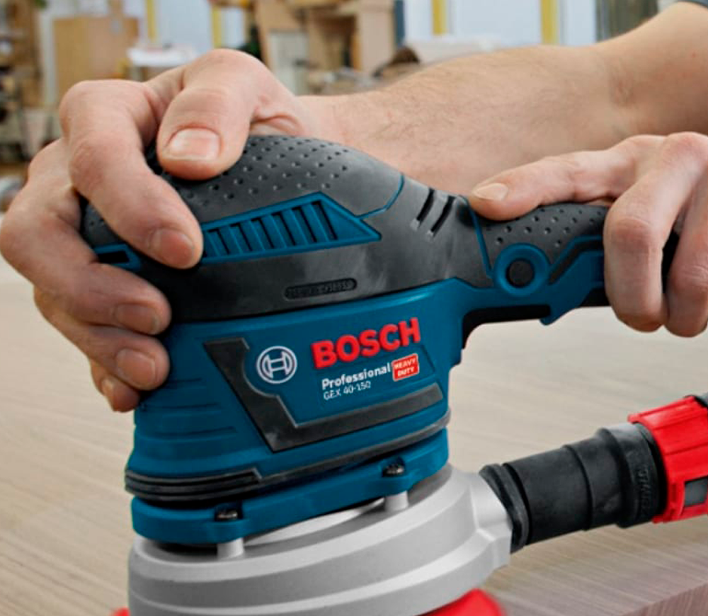 Mașină de șlefuit excentrică BOSCH GEX 40-150 400w 150mm-4