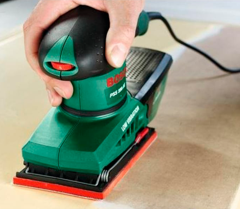 Mașină de șlefuit cu vibrații BOSCH PSS 200 AC 200w-4