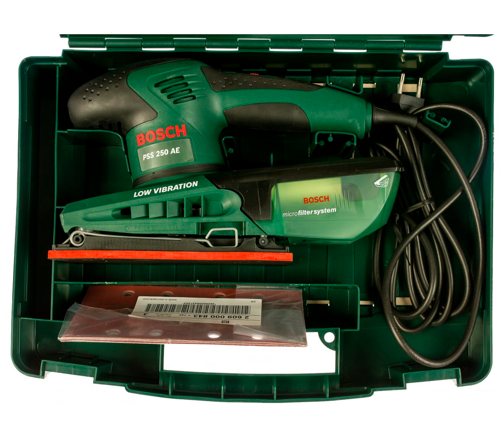 Mașină de șlefuit cu vibrații BOSCH PSS 200 AC 200w-5