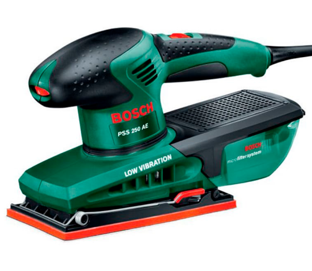 Mașină de șlefuit cu vibrații BOSCH PSS 250 AE 250w