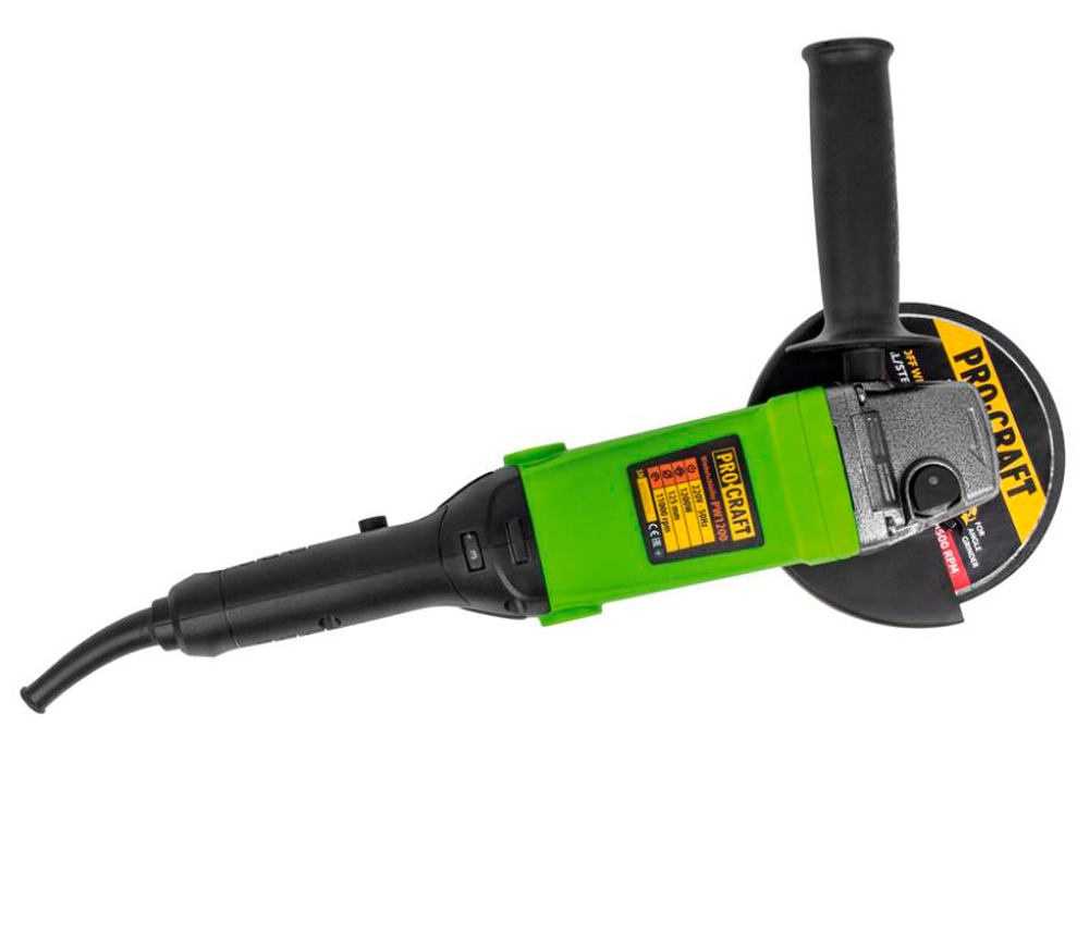 Угловая шлифмашина ProCraft PW1200E 860вт 125мм-2