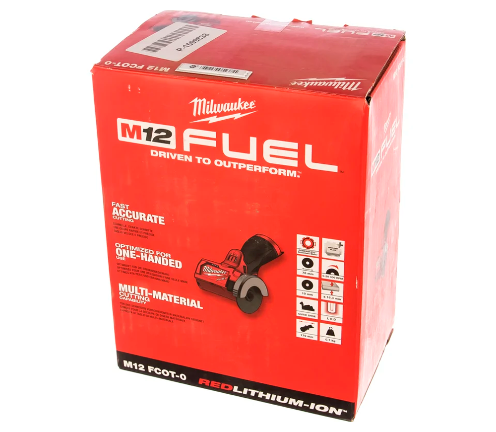 Fierăstrău circular cu acumulator MILWAUKEE M12FCOT-0 76mm 12V-5