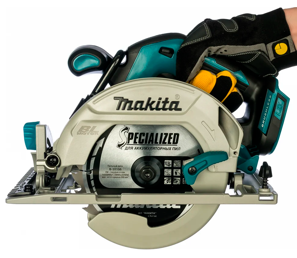 Fierăstrău circular cu acumulator (fără bat) MAKITA DHS680Z 165mm 18V-5