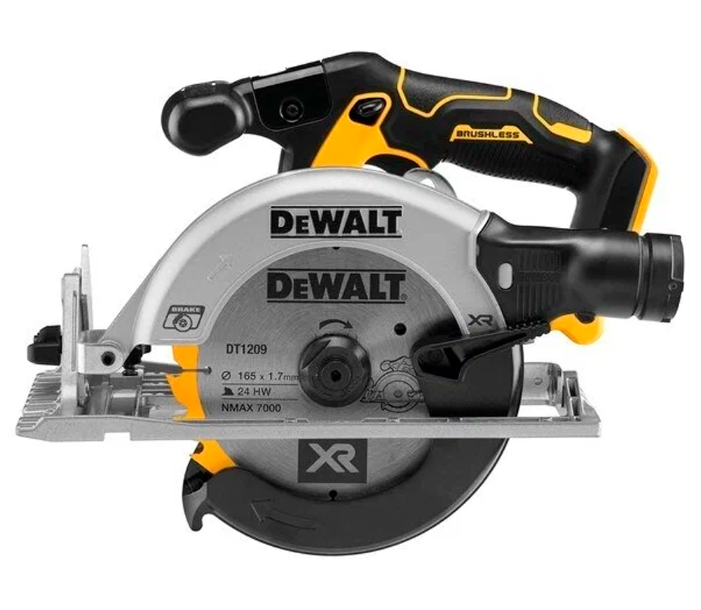 Fierăstrău circular cu acumulator (fără bat) DEWALT DCS565NT-XJ 165mm 18V-3