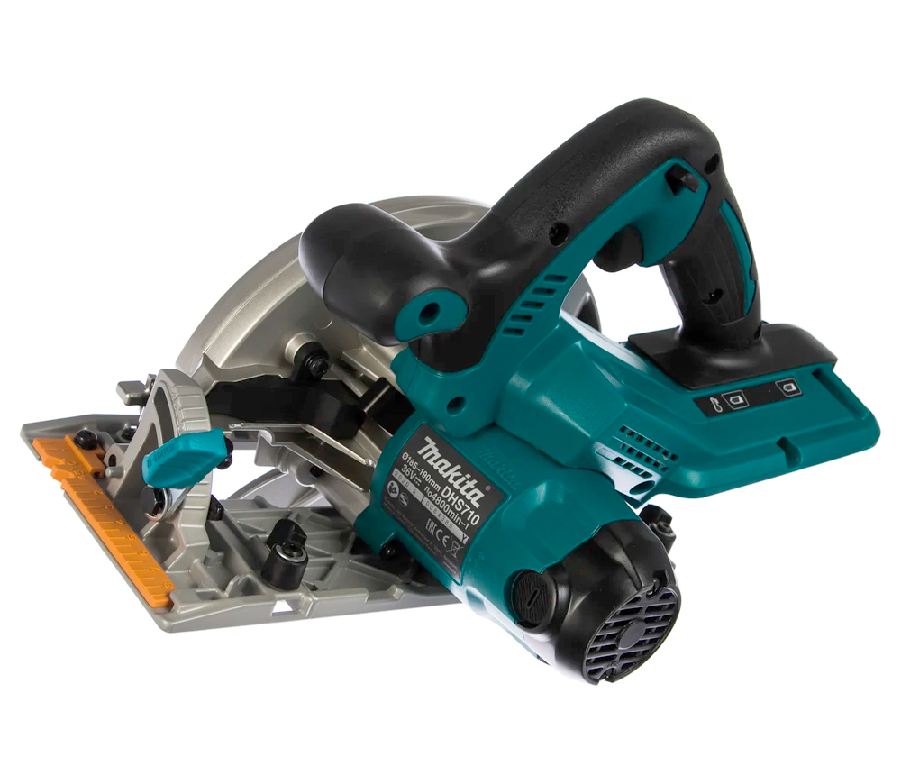 Fierăstrău circular cu acumulator (fără bat) MAKITA DHS710Z 190mm 2x18V-4