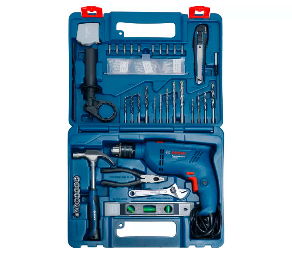 Mașină de găurit cu percutie BOSCH GSB 600 600w-6