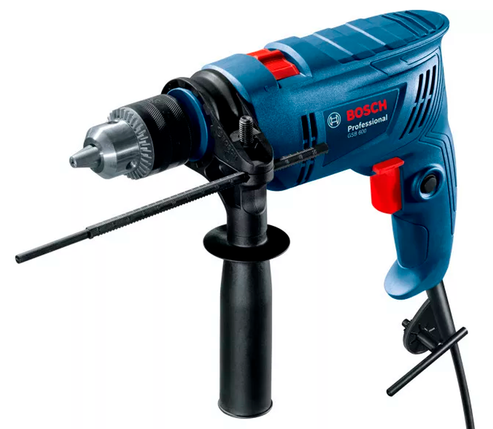 Mașină de găurit cu percutie BOSCH GSB 600 600w