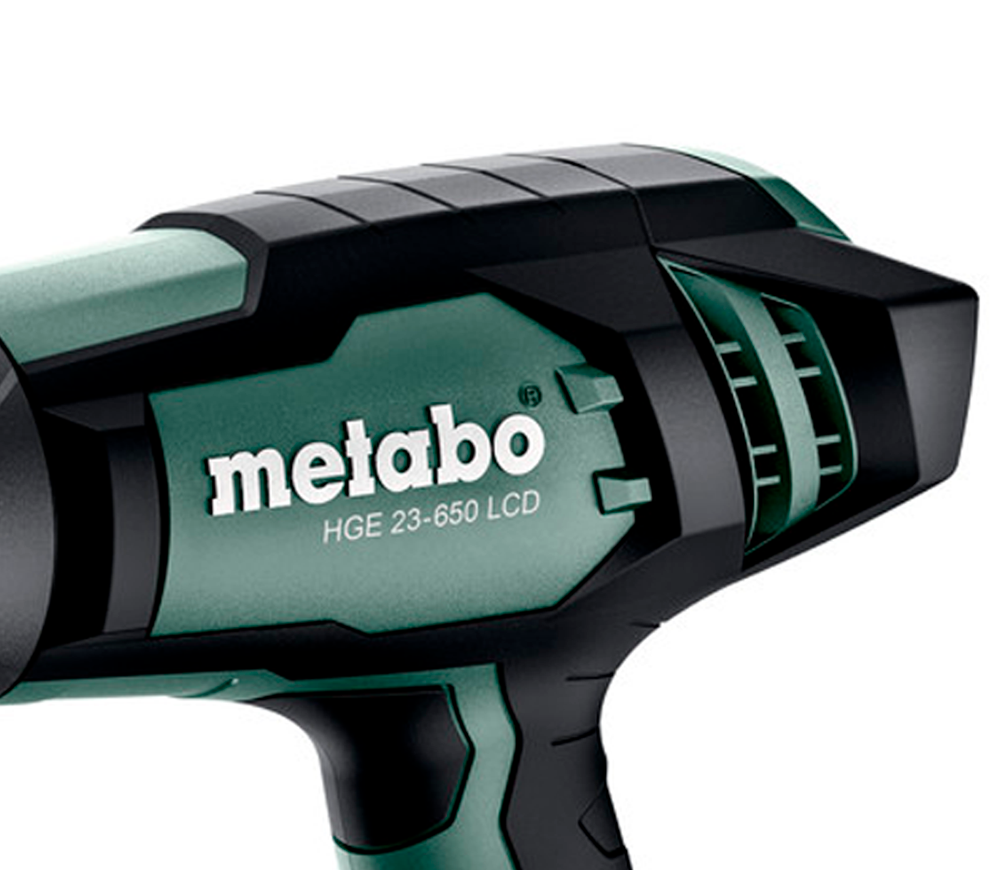 Фен строительный METABO HGE 23-650 LCD 2300вт 650°C-4