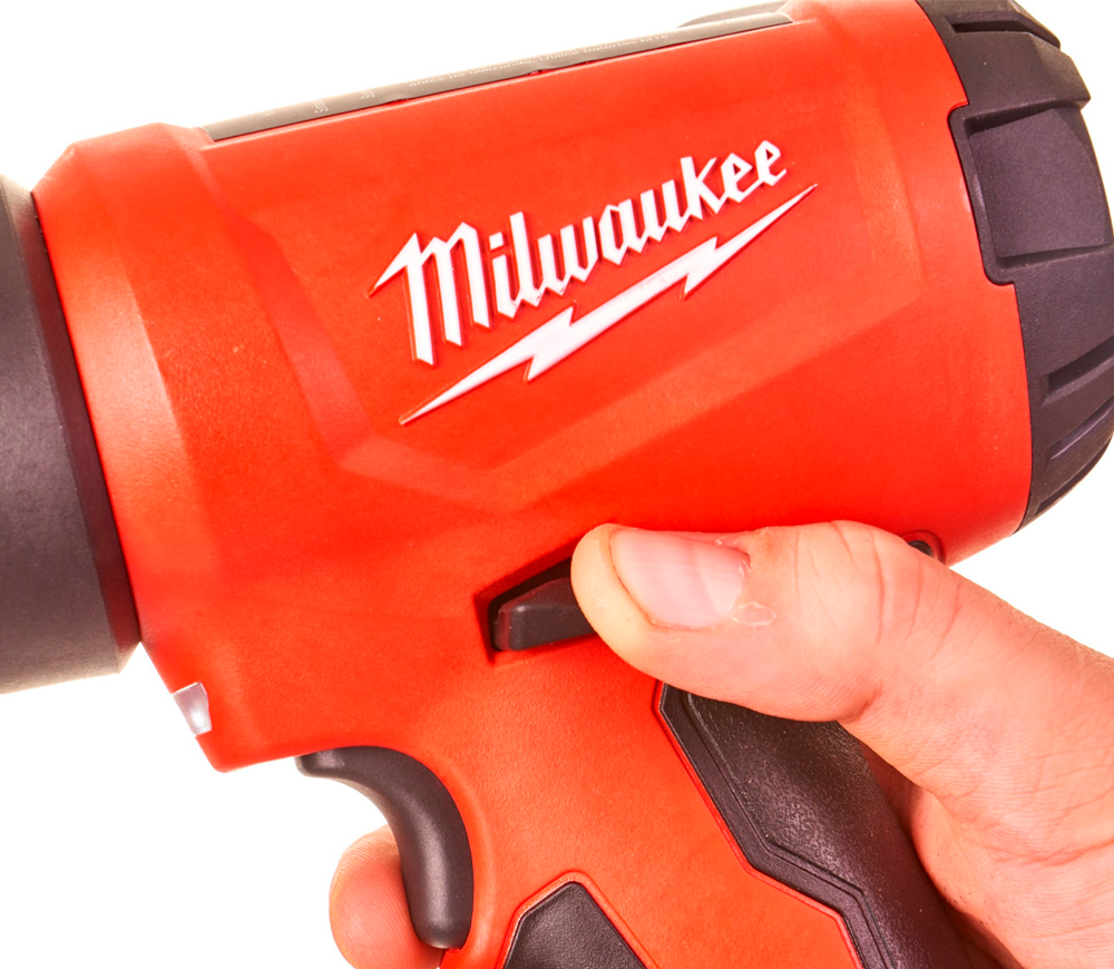 Фен строительный аккум. (без АБК) MILWAUKEE M18BHG-0 470°C-8
