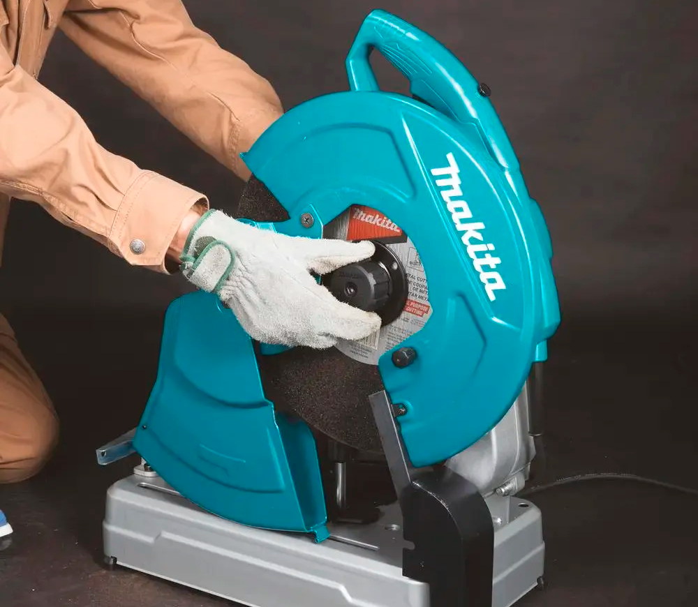 Абразивно-отрезной станок по металлу MAKITA LW1400 2200вт 355мм-7