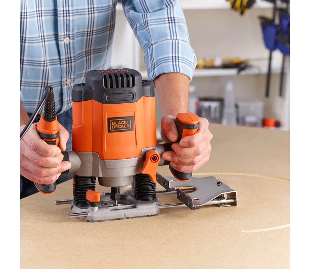 Mașină de frezat BLACK&DECKER KW1200EKA 1200w-4