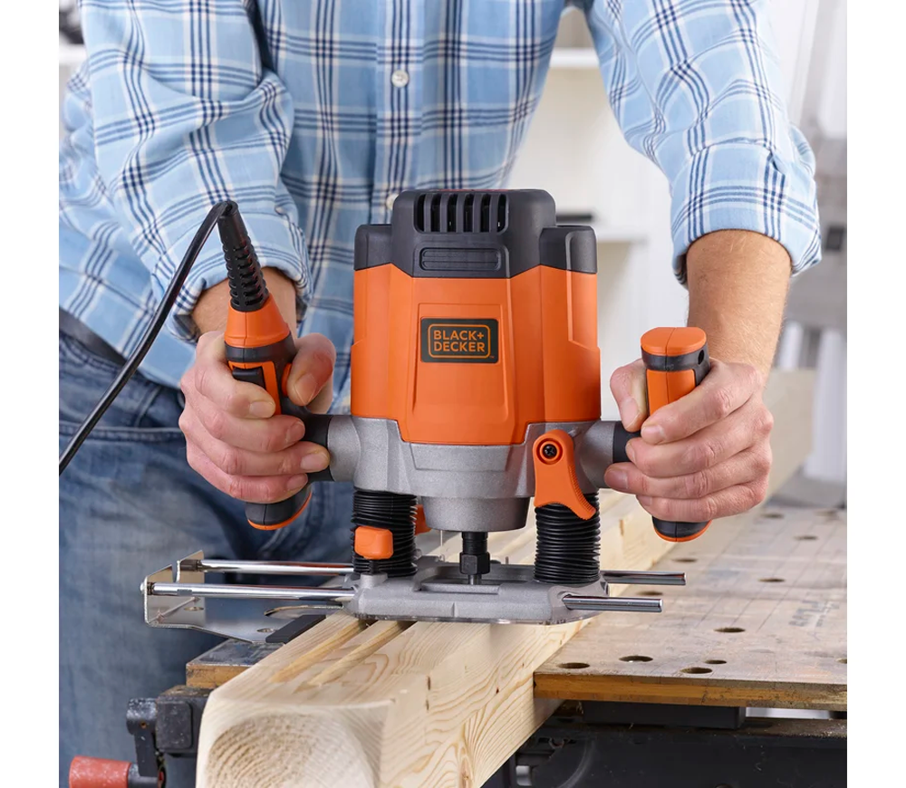 Mașină de frezat BLACK&DECKER KW1200EKA 1200w-5