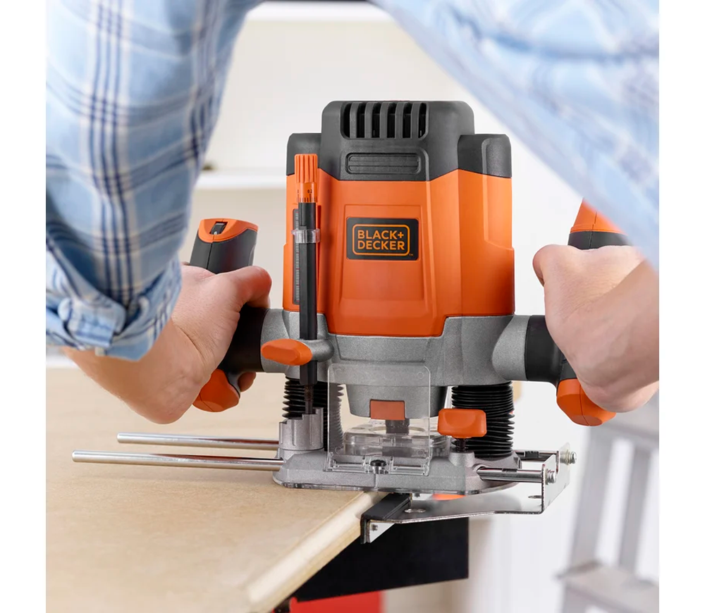 Mașină de frezat BLACK&DECKER KW1200EKA 1200w-6