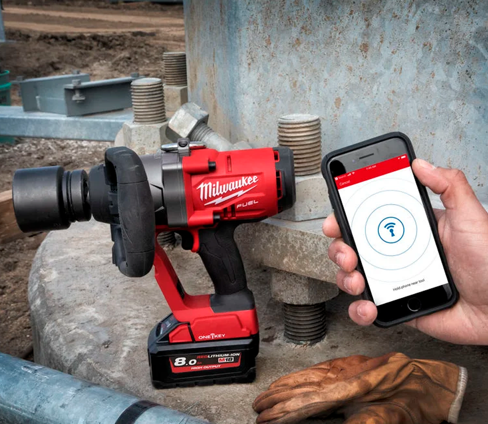 Mașină de înșurubat fără fir cu impact (fără bat) MILWAUKEE M18 ONEFHIWF1-802X ONE-KEY 2400Nm-4