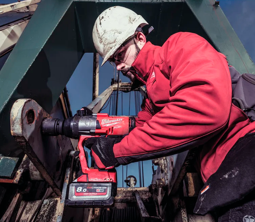 Mașină de înșurubat fără fir cu impact (fără bat) MILWAUKEE M18 ONEFHIWF1-802X ONE-KEY 2400Nm-8
