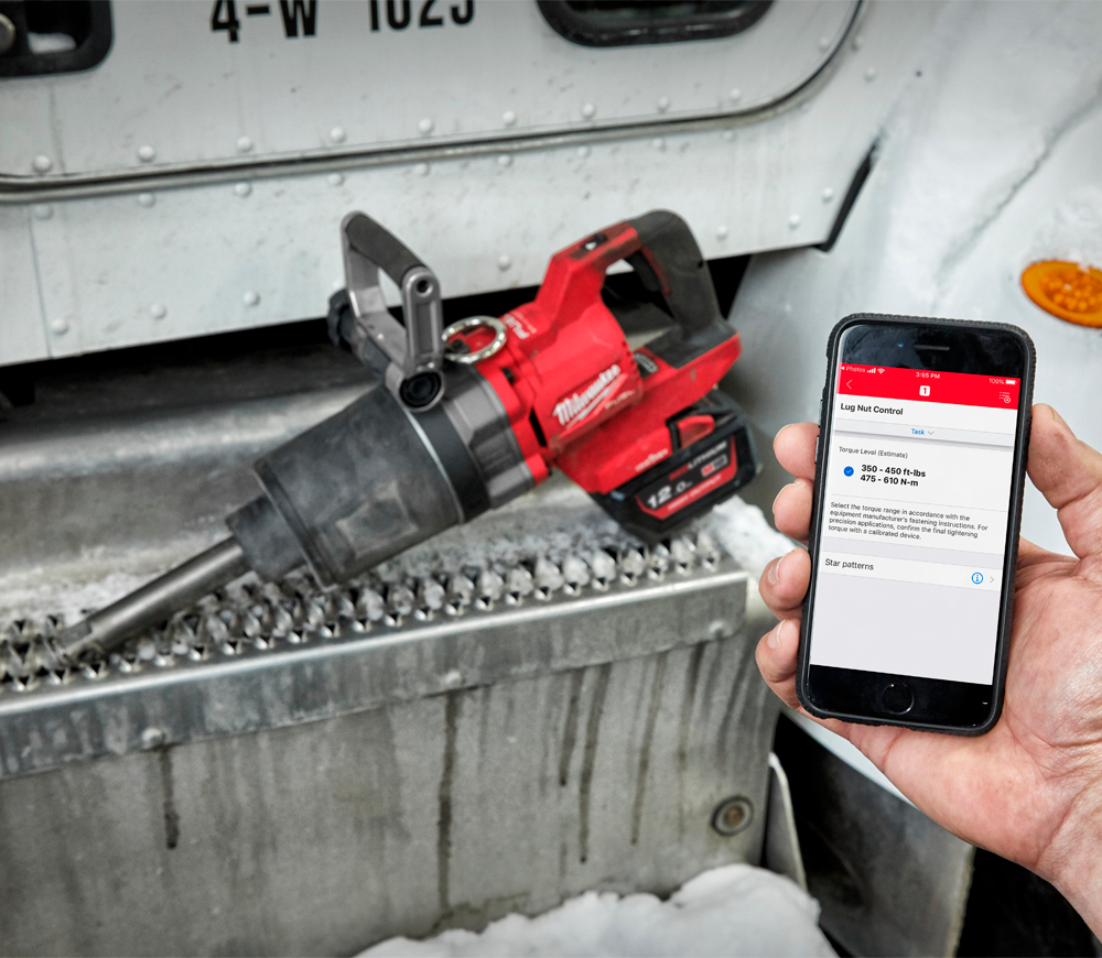 Cheia de impact cu cuplu ridicat fără fir (fără bat) MILWAUKEE M18 ONEFHIWF1D-0C 2711Nm-6