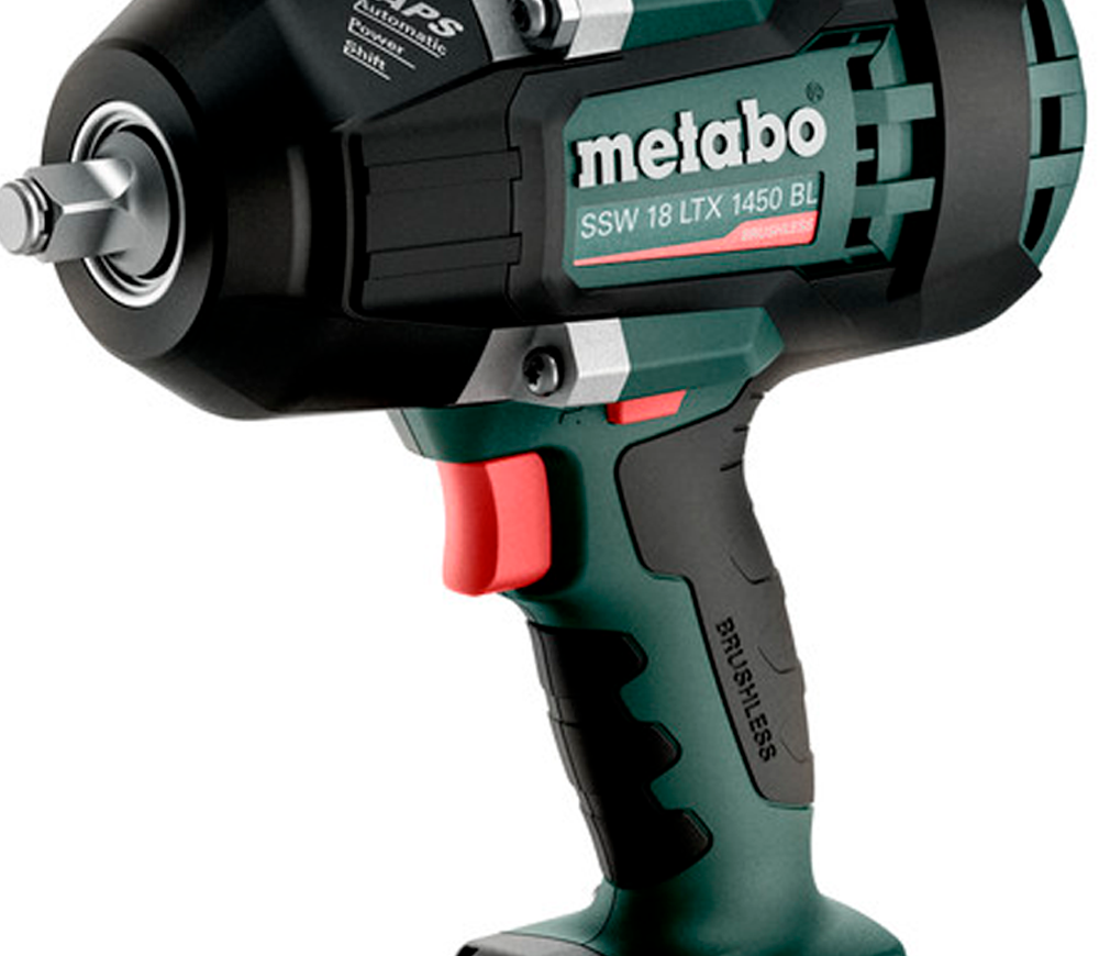 Mașină de înșurubat cu impact cu acumulator (fără bat) METABO SSW 18 LTX 1450 BL 1450Nm-3