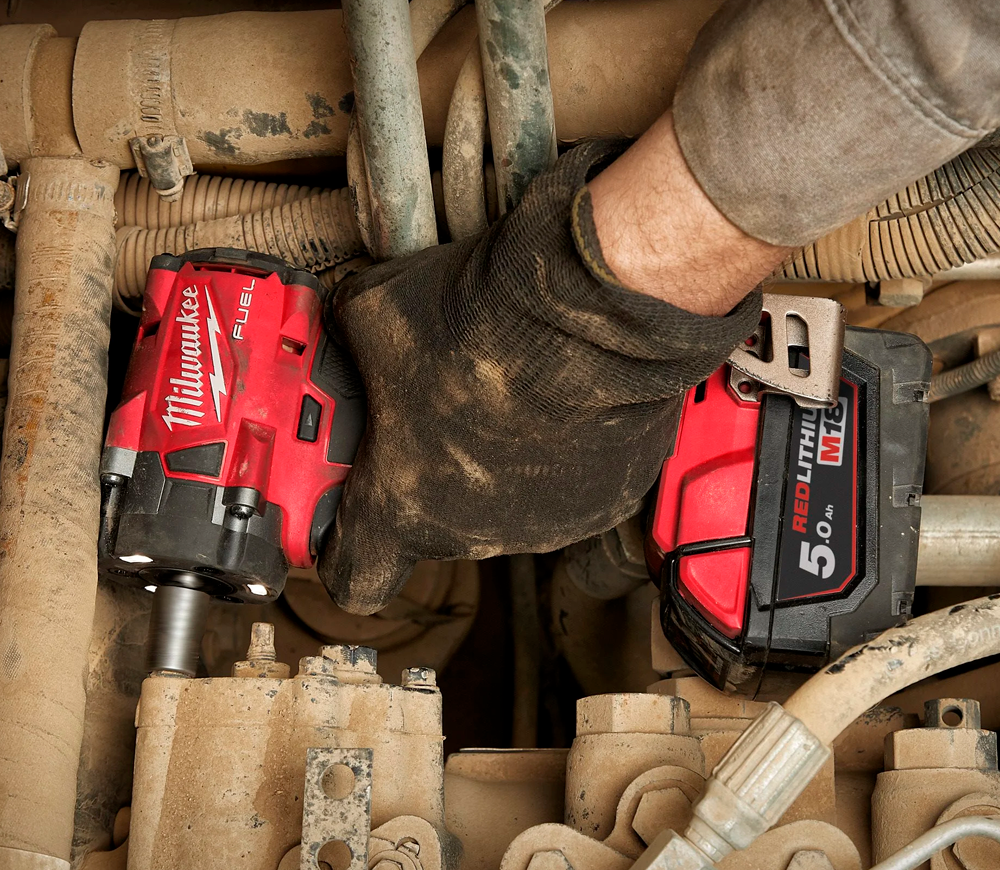 Mașină de înșurubat fără fir cu impact (fără bat) MILWAUKEE M18 FIW2F12-0X 339Nm-7