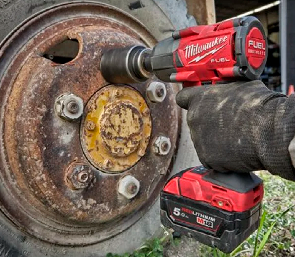 Mașină de înșurubat fără fir cu impact (fără bat) MILWAUKEE M18 FMTIW2F12-0X 881Nm-4