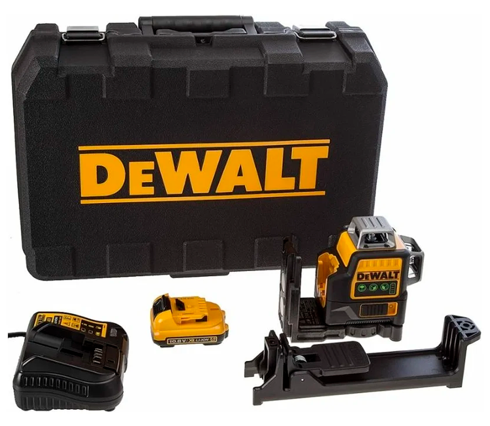 Nivelă cu laser DEWALT  DCE089D1G 3fascicole 35m-10