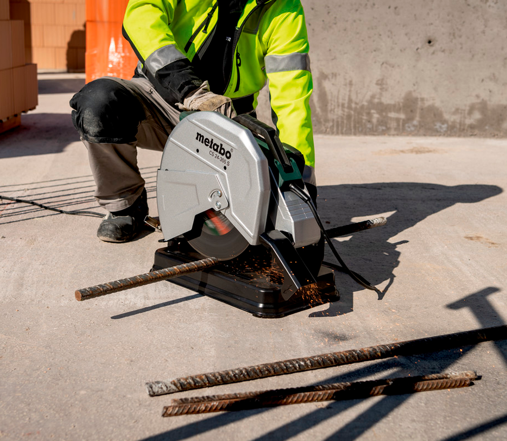 Fierăstrău abraziv pentru tăiat metal METABO CS 24-355 S 2400w 355mm-4
