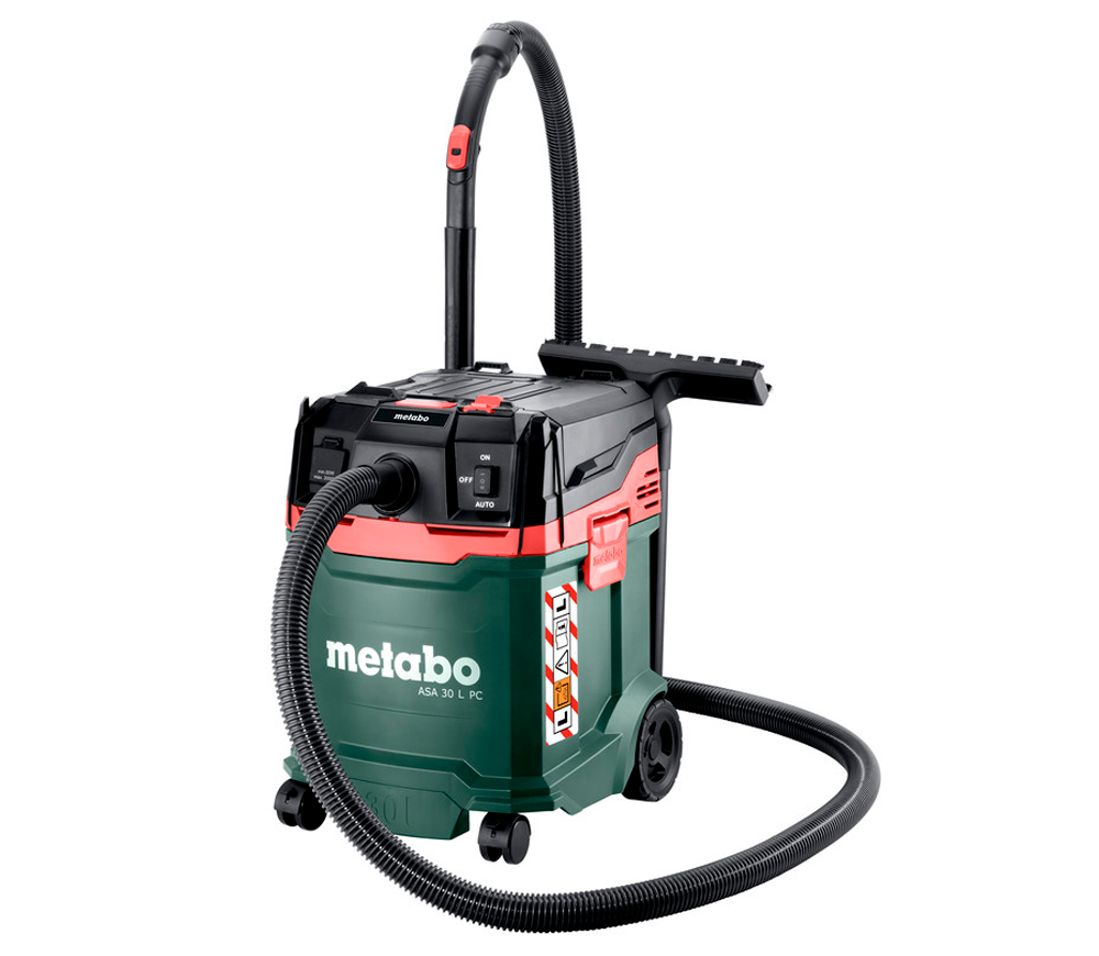 Aspirator industrial METABO ASA 30 L PC 1200w 225mbar 30L