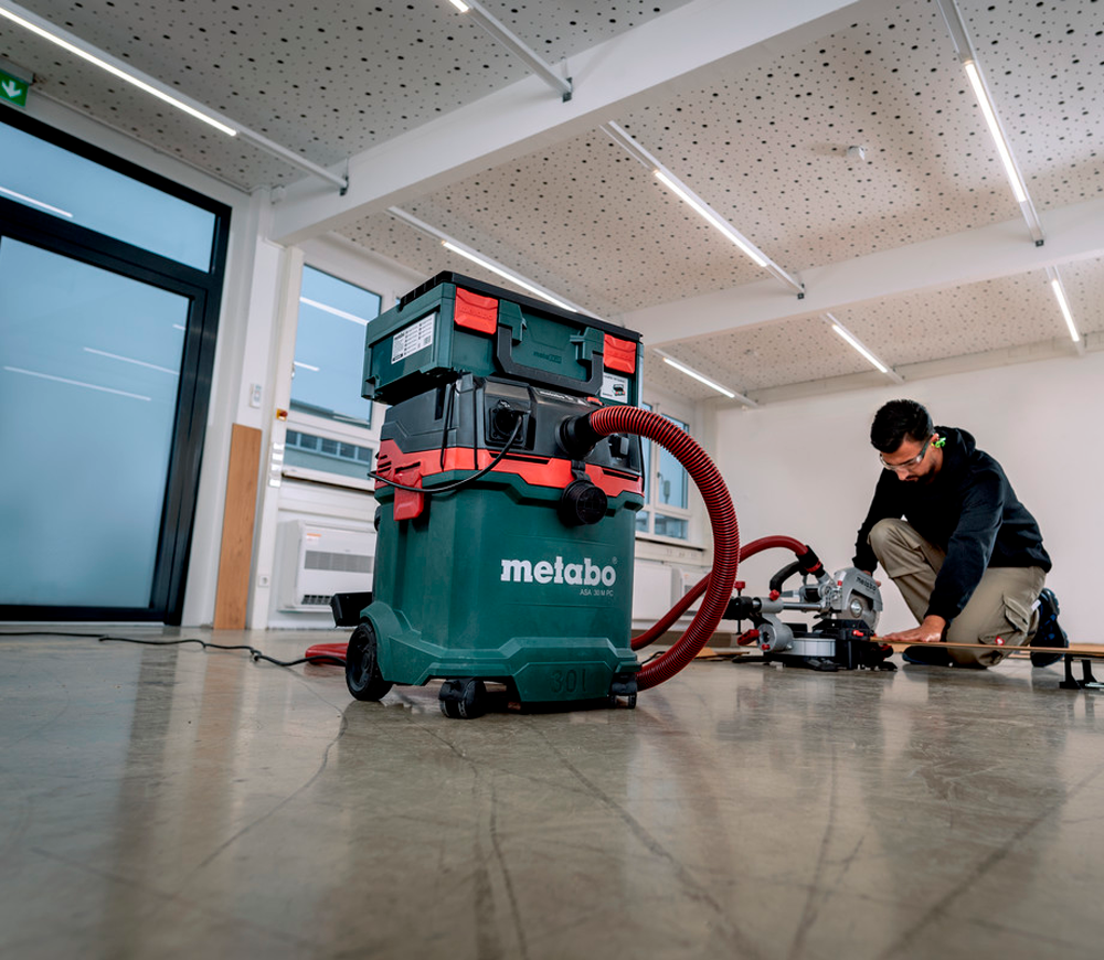 Aspirator industrial METABO ASA 30 M PC 1200w 225mbar 30L-2