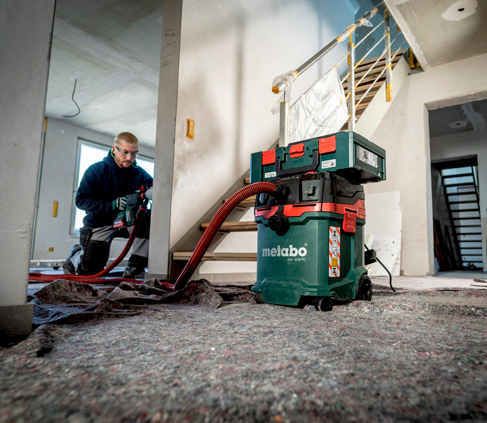Aspirator industrial METABO ASA 30 M PC 1200w 225mbar 30L-8