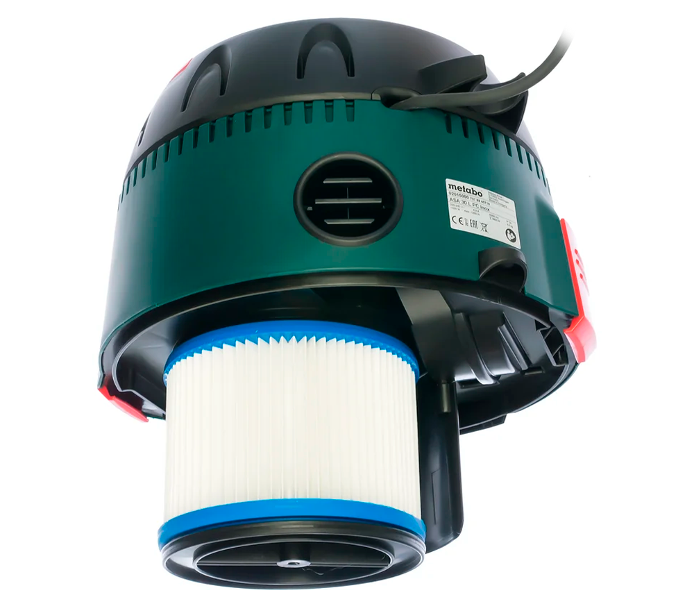 Aspirator industrial METABO ASA 30L PC Inox 1250w 210mbar 30L-5