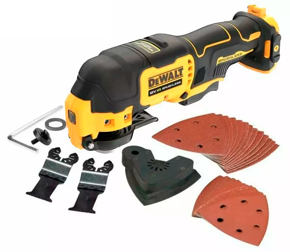 Uneltă multifuncțională fără fir DEWALT DCS353D2 18V  2x2Ah 18000osc/min-7