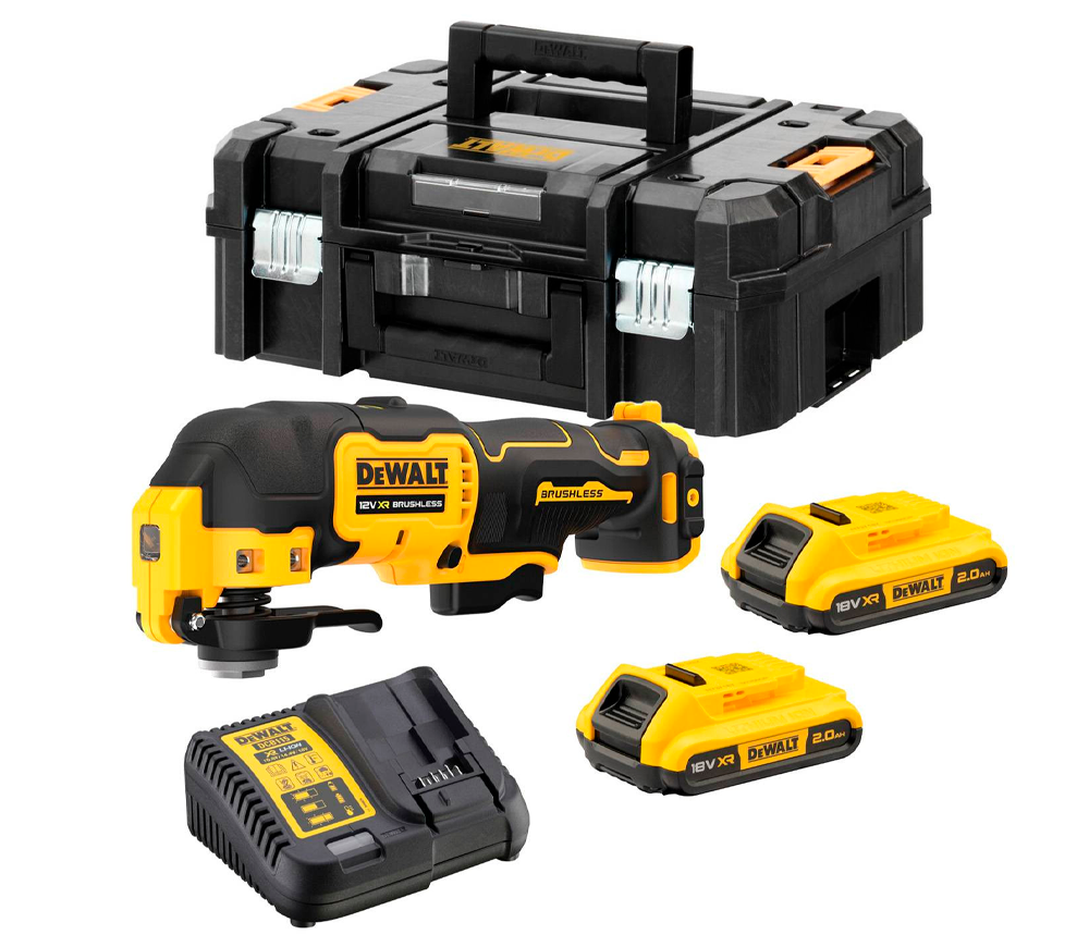 Uneltă multifuncțională fără fir DEWALT DCS353D2 18V  2x2Ah 18000osc/min