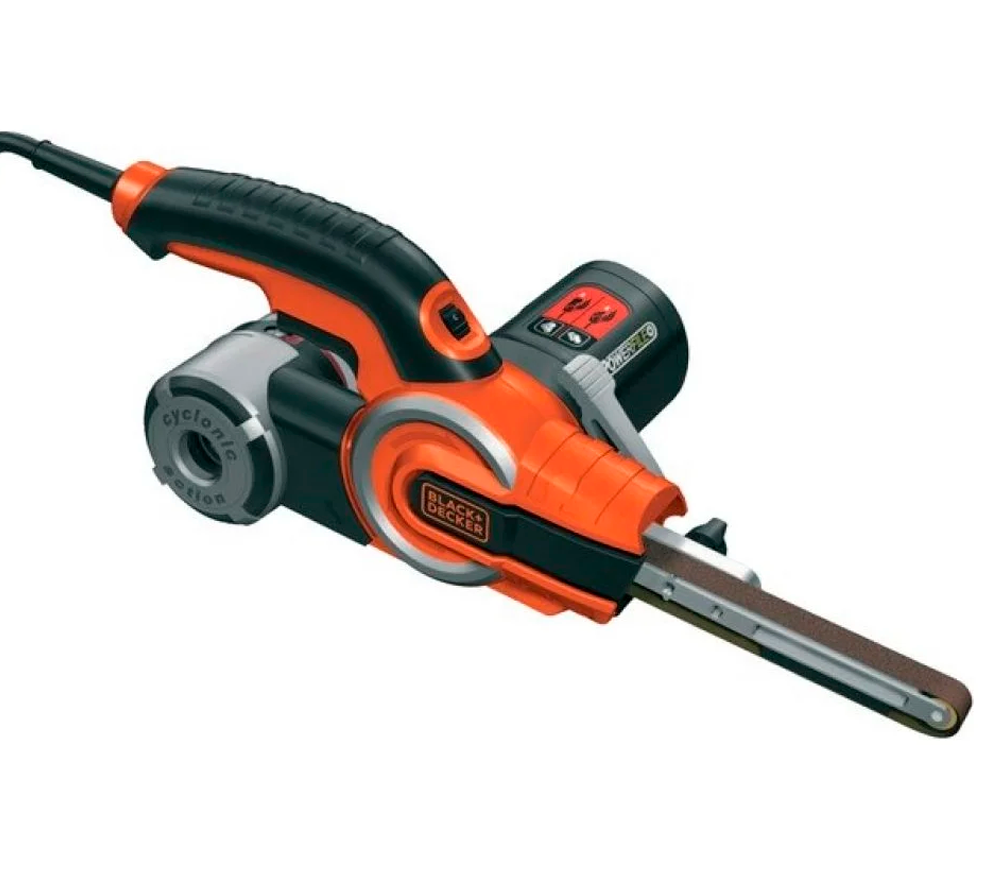 Шлифмашина ленточная BLACK&DECKER KA902EK-QS 400вт 13 мм-2