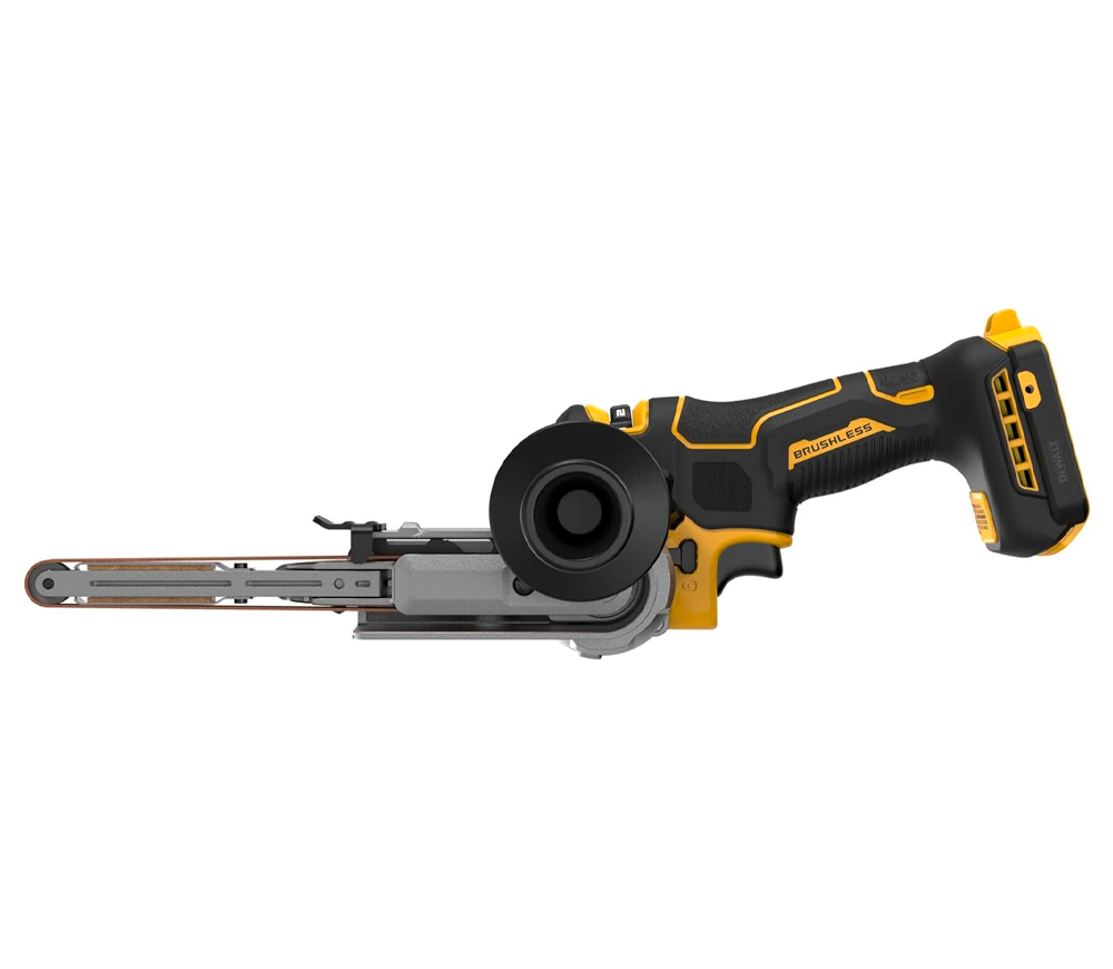 Mașină de șlefuit cu bandă cu acumulator (fără bat.) DEWALT DCM200NT-XJ  13 mm-6