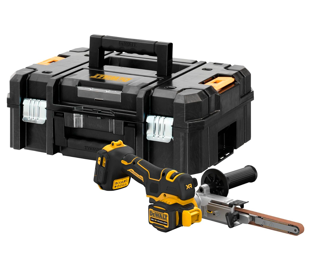 Mașină de șlefuit cu bandă cu acumulator (fără bat.) DEWALT DCM200NT-XJ  13 mm-8
