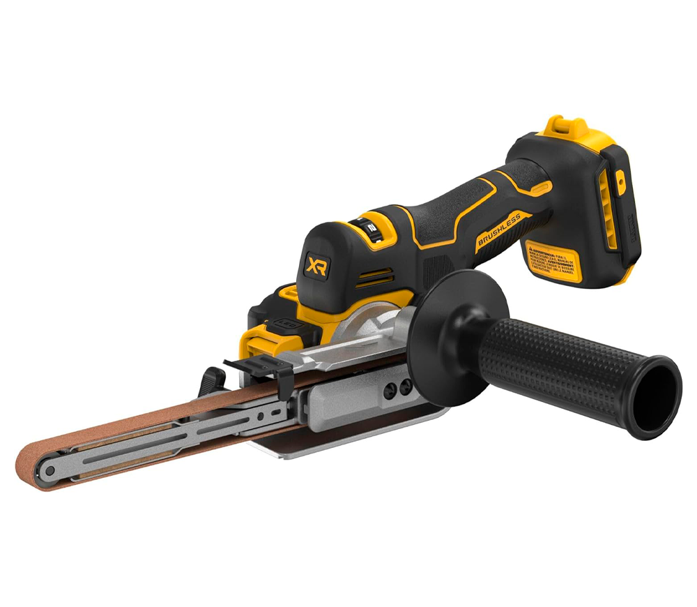 Mașină de șlefuit cu bandă cu acumulator (fără bat.) DEWALT DCM200NT-XJ  13 mm