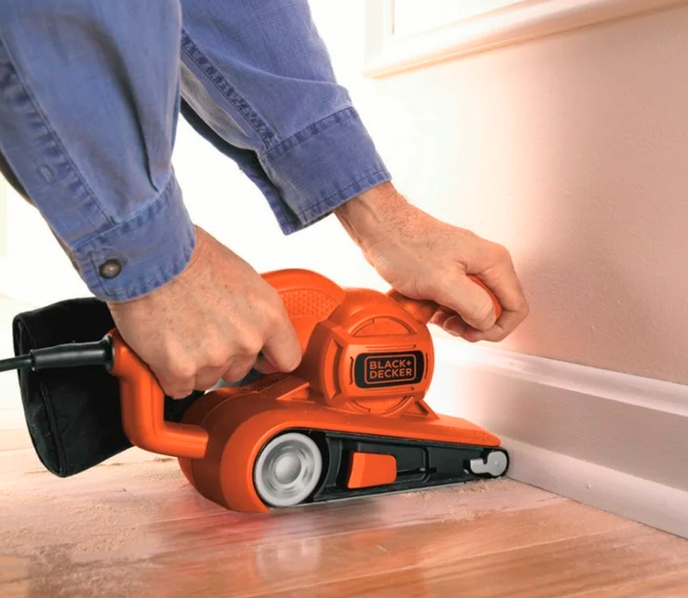 Mașină de șlefuit cu bandă BLACK&DECKER KA86-QS 720w 75 mm-10