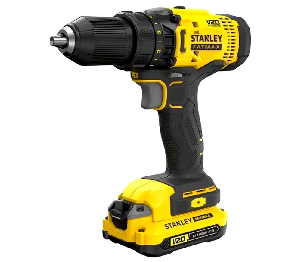 Mașină de înșurubat cu acumulator STANLEY SFMCD700C2K-QW 18V 2Ah