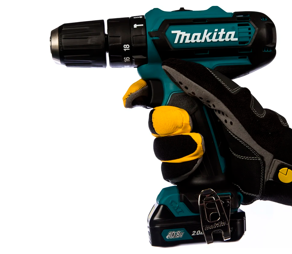 Mașină de înșurubat cu acumulator MAKITA HP331DSAE 10.8V 2x1.5Ah-6