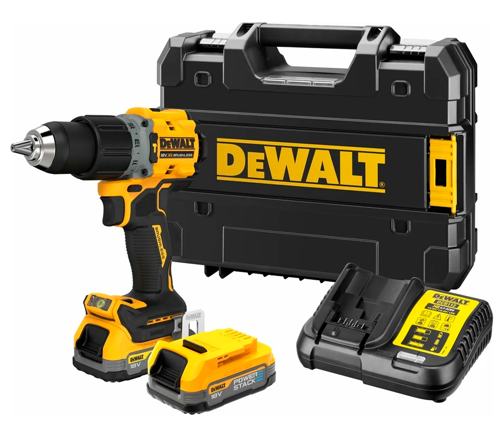 Mașină de înșurubat cu acumulator DEWALT DCD805E2T-QW 18V 1.7Ah