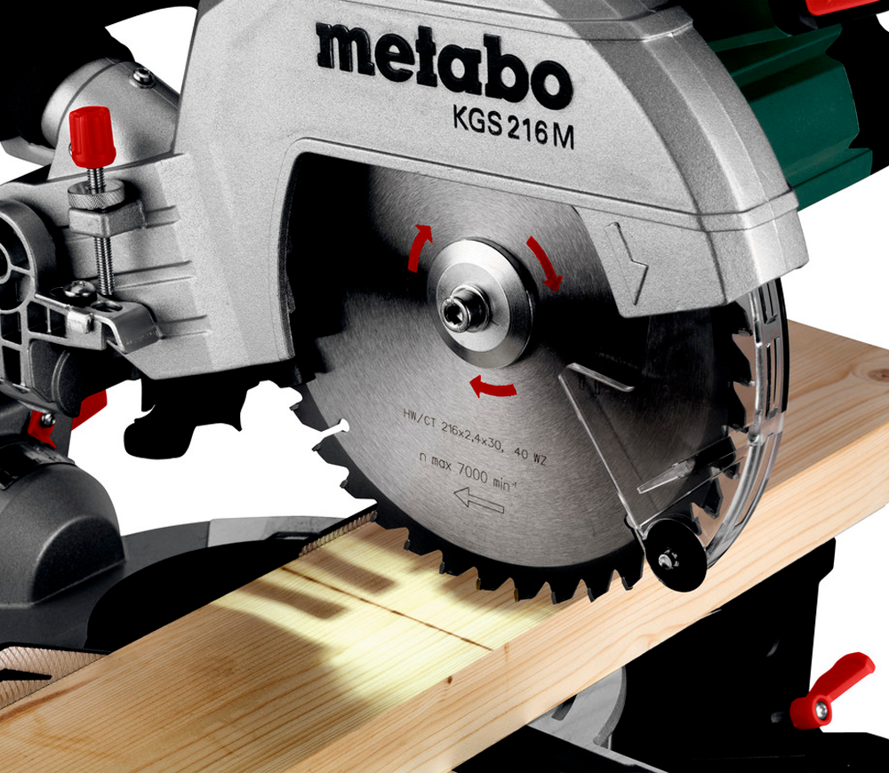 Fierăstrău  circular staționar METABO KGS 216 M 1500w 216mm-5