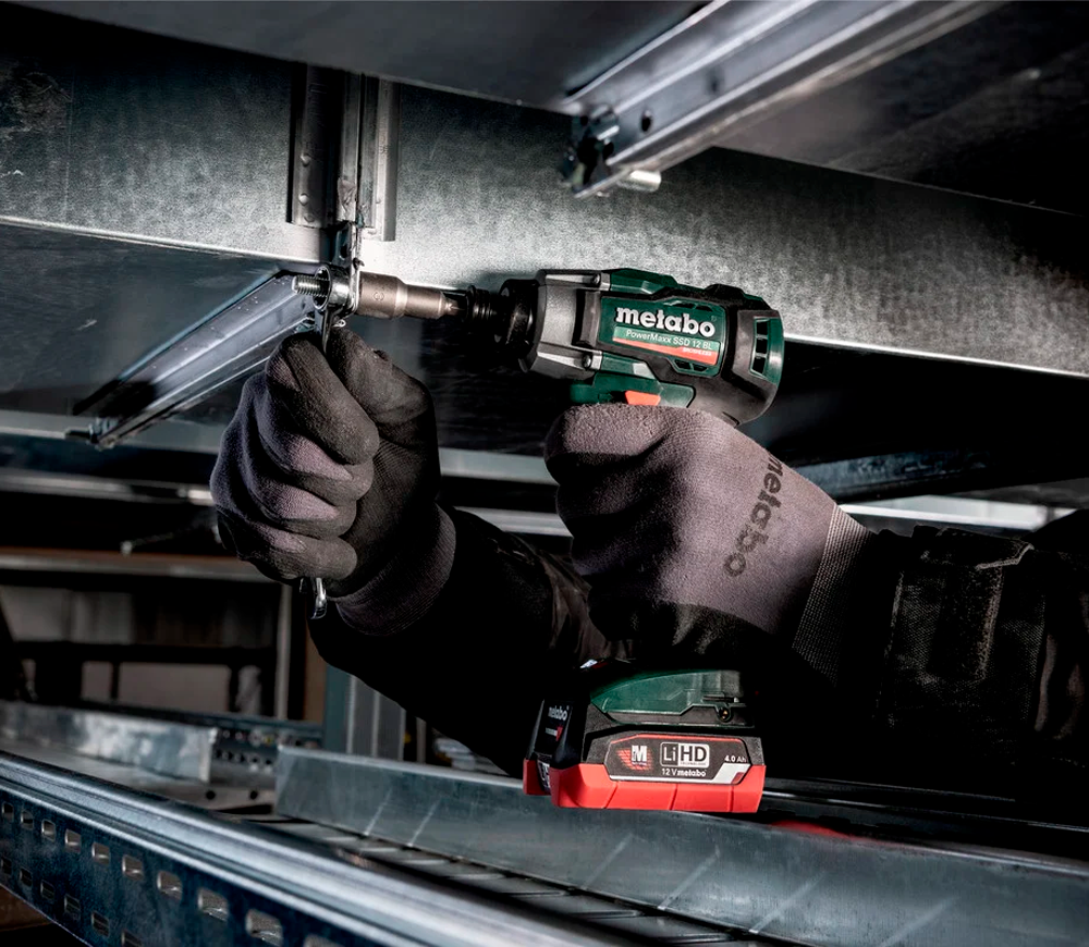 Șurubelnița cu acumulator (fără bat.) METABO PowerMaxx SSD 12 BL 12V-3