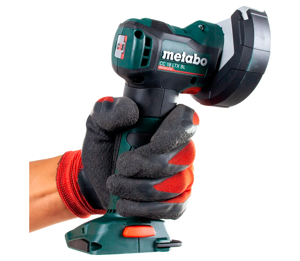 Угловая шлифмашина аккумуляторная (без АКБ) METABO CC 18 LTX BL 76мм 18В-4